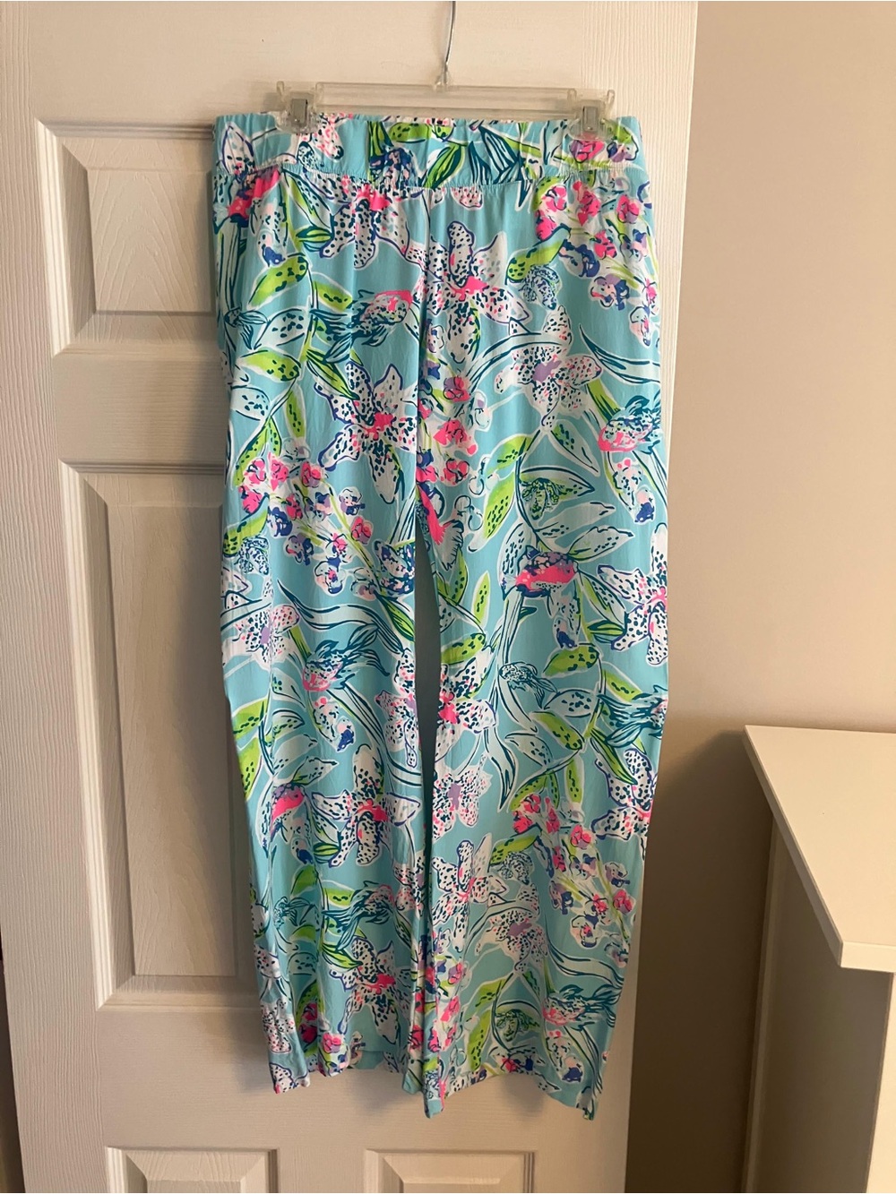 Light Blue Floral Lounge Pants